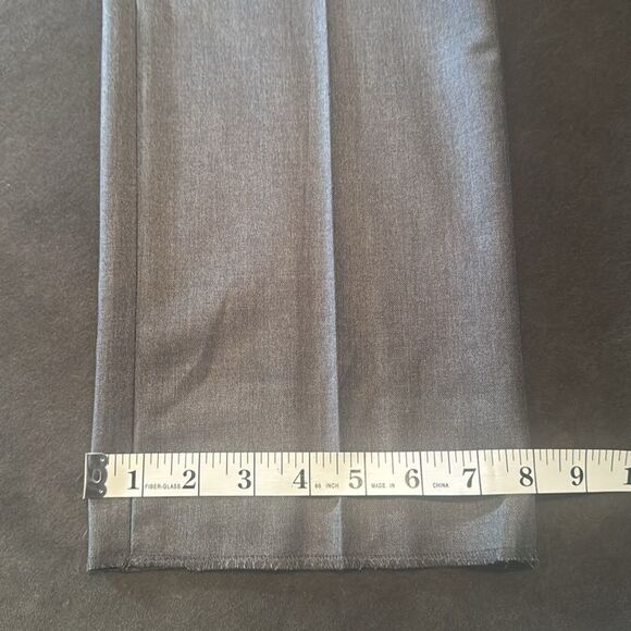 Men’s Antonio Uomo Gray Slim Fit Formal 3 Piece Suit Size 46 Jacket 40 Pants NEW - Picture 11 of 15